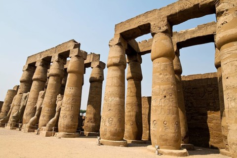 Africa, Egypt, Luxor, Amun Temple of Luxor. Austria, Africa