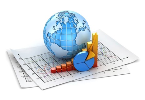 Business chart, This is a computer generated and 3d rendered image