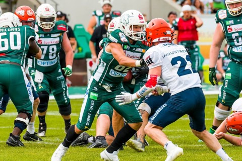 German Football League, Game: Schwäbisch Hall Unicorns, Ravensburg Razorbacks in the Optima