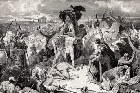 Thorismund, king of the Visigoths, after the Battle of the Catalaunian Plains