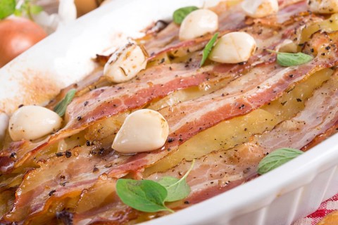 Bacon potato casserole
