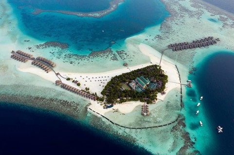 Holiday Island Moofushi, Ari Atoll, Indian Ocean, Maldives, Asia