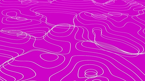 3D Topographic map background concept abstract background. Space Geography Wavy curve lines