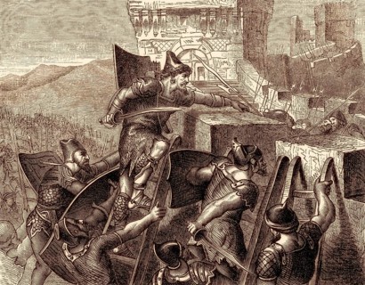 Jehoash, king of Samaria sacks the city of Jerusalem, 786 BCE