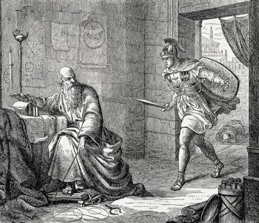 Death of Archimedes of Syracuse, c.?287 – c.?212 BC, a Greek mathematician, physicist, engineer,