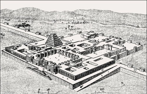 Palace of Sargon II of Assyria at Dur-Sharrukin, Khorsabad, Iraq, Asia