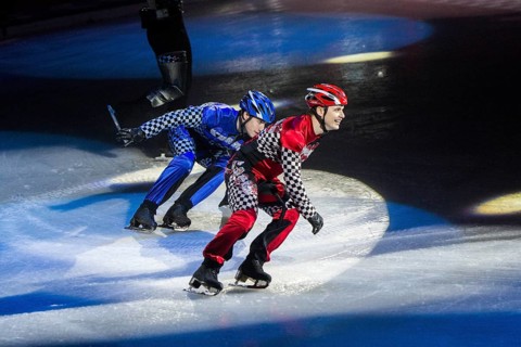 Premiere of the ice revue in Münster