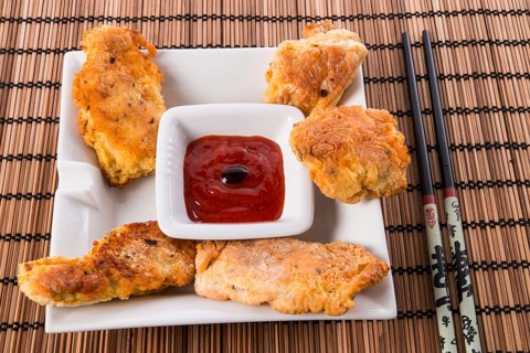 Fish with chilli sauce