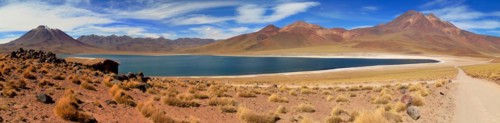 Laguna Miscanti in the Atacama Desert in Chile
