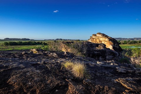 View of the Nadab Floodplains from Nadab Lookout, Ubirr, Kakadu National Park, East Alligator