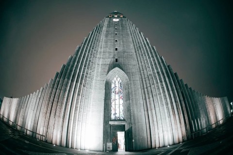 Image of Hallgrímskirche. Shooting Location: Iceland, Reykjavik