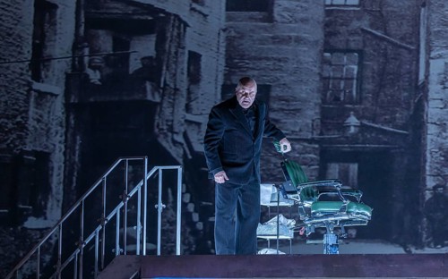 BERLIN, Germany - November 2024: Sweeney Todd (The Demon Barber of Fleet Street) - A musical