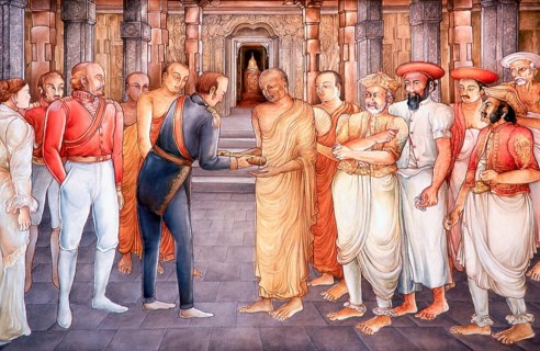 Sri Dalada Maligawa or The Temple of the Sacred Tooth Relic is located in the royal palace complex