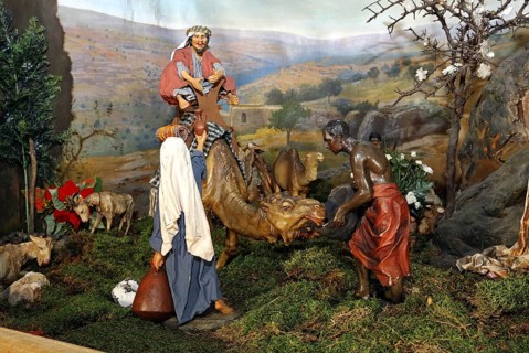 Christmas cot, cot figures