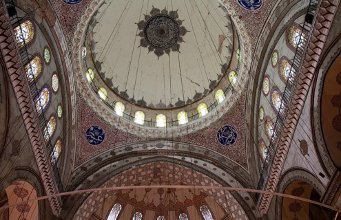 Dome of the Beyazit Mosque, Istanbul, Turkey Istanbul, Turkey, Asia