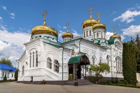 Raifa Bogoroditsky Monastery, Russia. Trinity Cathedral