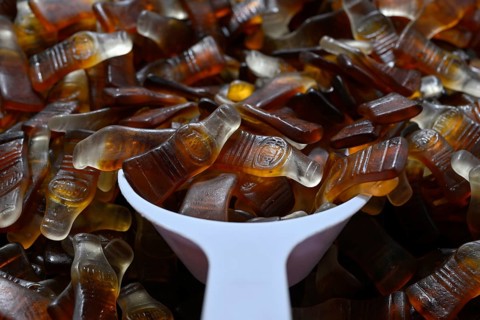 Confectionery Coke Bottles Fruit gums
