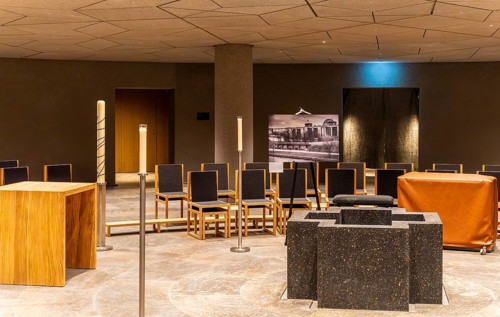Interior design of the newly designed St Hedwig's Cathedral, Catholic Episcopal Church, Bebelplatz