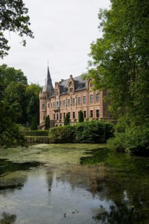 Moated castle, Schloss Paffendorf, Bergheim, Rhine-Erft district, North Rhine-Westphalia, Germany,