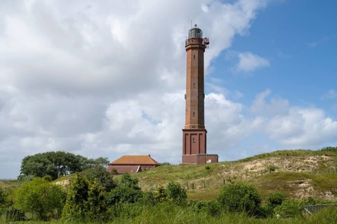 Lighthouse, Norderney, East Frisian Island, East Frisia, Lower Saxony, Germany, Europe