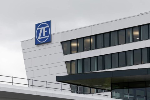 ZF Forum, corporate headquarters of the automotive supplier ZF Friedrichshafen AG, Friedrichshafen,