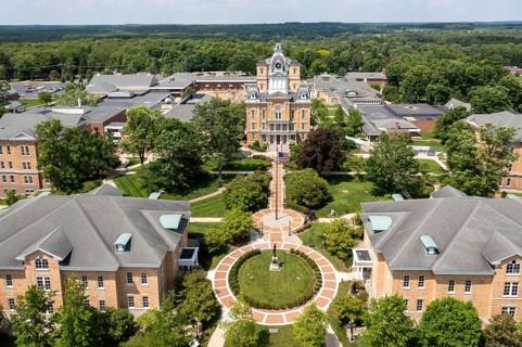 Hillsdale, Michigan, Hillsdale College, a conservative, Christian educational institution. The