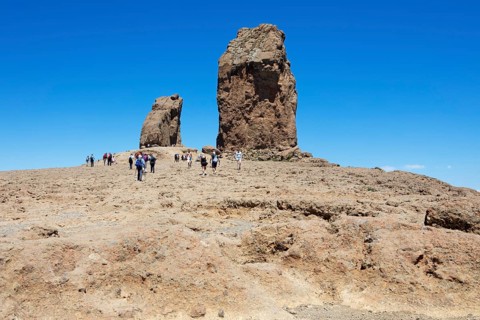 Roque Nublo in Parque Rural del Nublo, Las Palmas Province, Gran Canaria, Canary Islands, Spain,