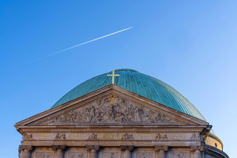 St Hedwig's Cathedral, Catholic Episcopal Church, Bebelplatz Berlin, Germany, Europe