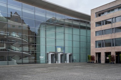 Neues Museum Nürnberg, NMN, Art and Design, Klarissenplatz, Nuremberg, Middle Franconia, Franconia,