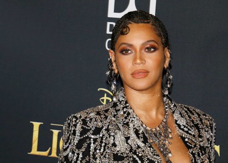 Beyonce at the World premiere of 'The Lion King' held at the Dolby Theatre in Hollywood, USA on