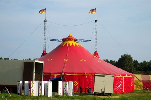 Circus tent