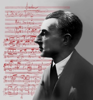 Joseph Maurice Ravel, 1875 – 1937, French composer, pianist and conductor, leading musician in