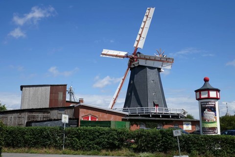 Dutch windmill in Bardowick