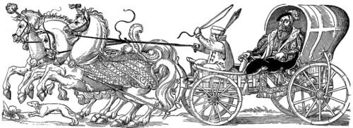 A member of the National Assembly on his way to the Reichstag building, 17th century, Germany,