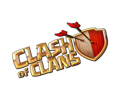 Rotated to left, Clash of Clans logo, Games, Logo