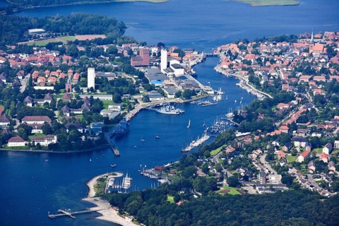 Marina, Neustädter Binnenwasser nature Park, Neustadt in Holstein, Schleswig-Holstein, Germany,
