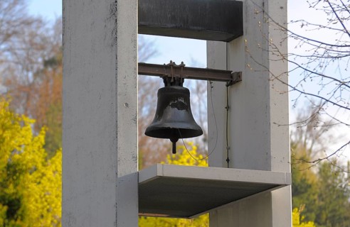 Cemetery bells in Maulbronn, forest cemetery