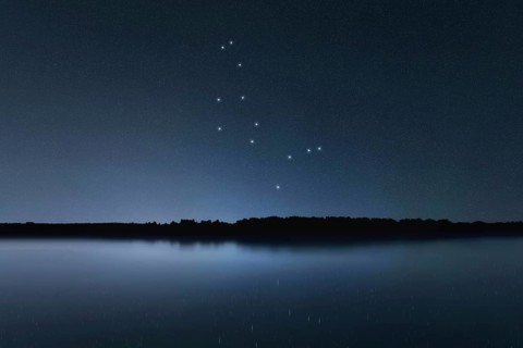 Bootes star constellation, Night sky, Cluster of stars, Deep space, Herdsman constellation