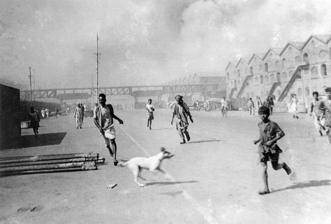 Destruction caused after massive fire at Victoria Dock that engulfed the Chinese ship Fort on 14