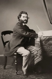 Johann Baptist Strauss II, 1825 – 1899, Austrian composer and violinist, 1879, digitally edited