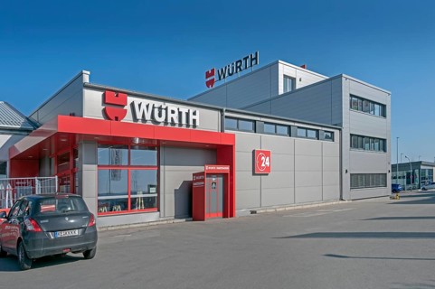 Würth Schrauben Dependance, branch office, Kempten, Allgäu, Swabia, Bavaria, Germany, Europe