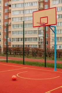 View basketball court