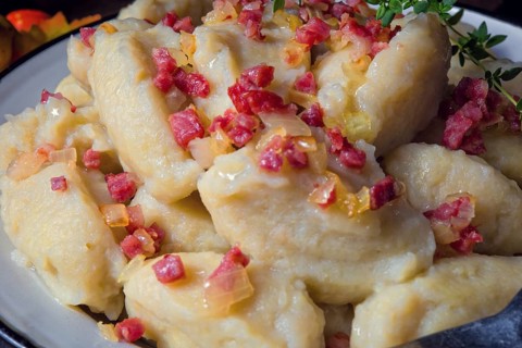 Potato dumpling originating from Poland