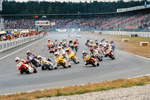 Motorbike World Championship, GP of Germany, start 250 ccm, Hockenheimring, 13 June 1993