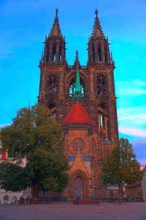 Meissen Cathedral, Domplatz, Meissen, Saxony, Germany, Europe