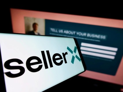 Stuttgart, Germany, 05-08-2022: Smartphone with logo of e-commerce company SellerX Germany GmbH on