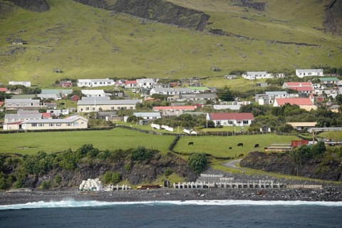 Edinburgh of the Seven Seas is the only settlement of the island of Tristand da Cunha, a part of