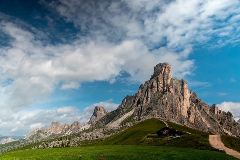 Giau pass, italy