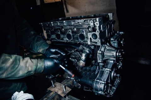 Car engine repair