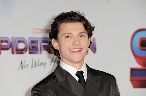 Tom Holland at the Los Angeles premiere of 'Spider-Man: No Way Home' held at the Regency Village